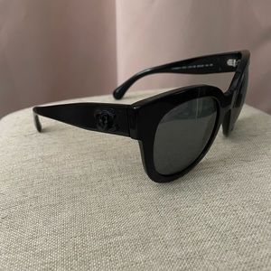 Chanel black sunglasses